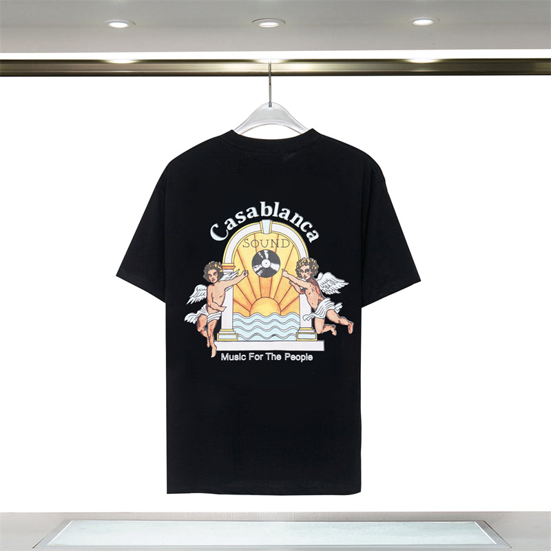 SOLLSALE-Casablanca fashion T-shirt