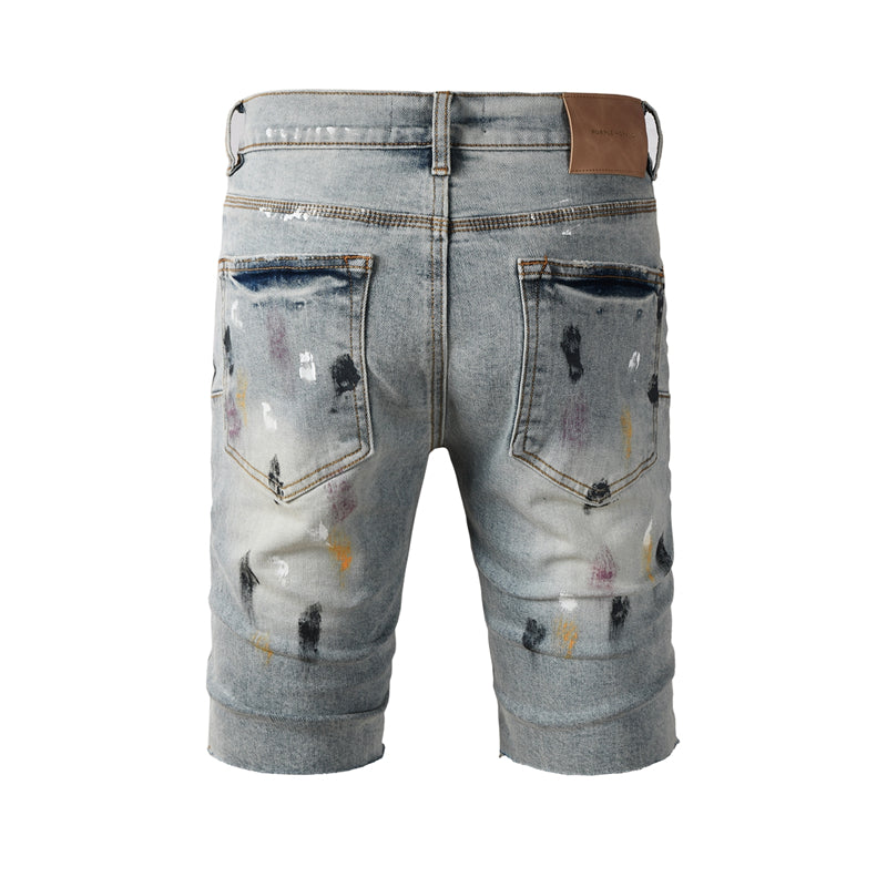 SOLLSALE-PURPLE  Fashion Jeans 5101