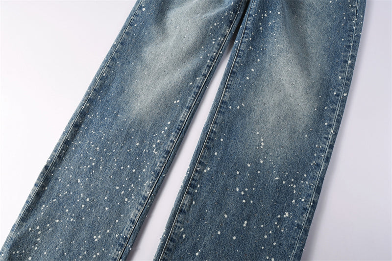 SOLLSALE-PURPLE  Fashion Jeans 9126