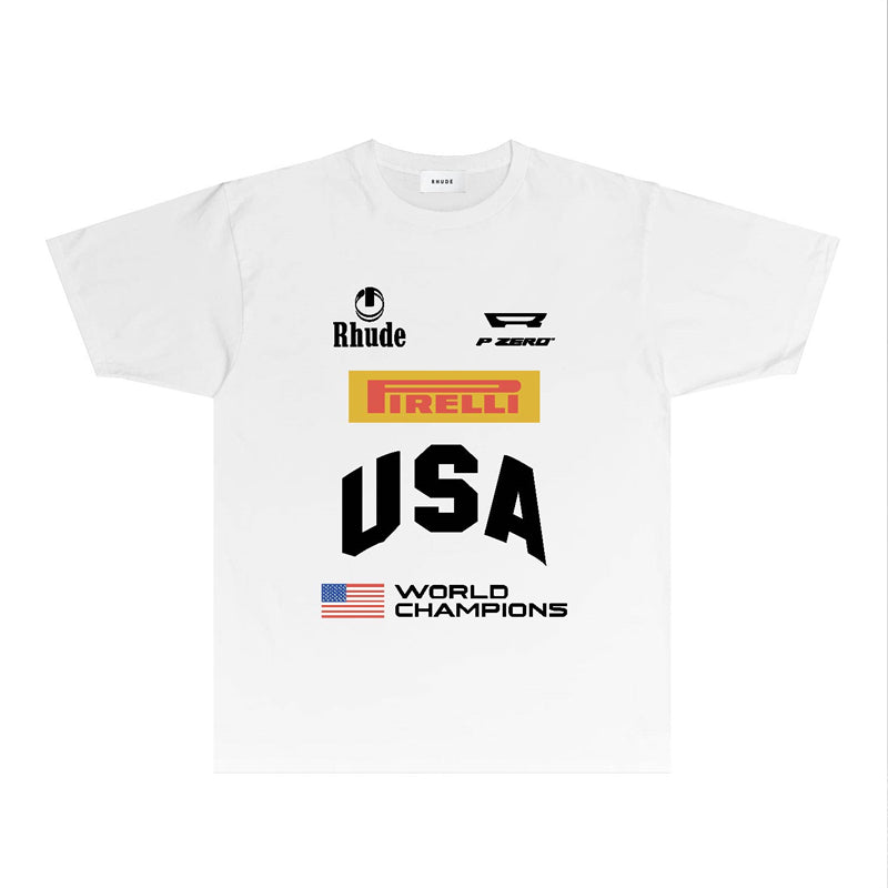 SOLLSALE-RHUDE fashion T-shirt