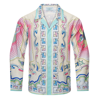 SOLLSALE-Casablanca silk shirt
