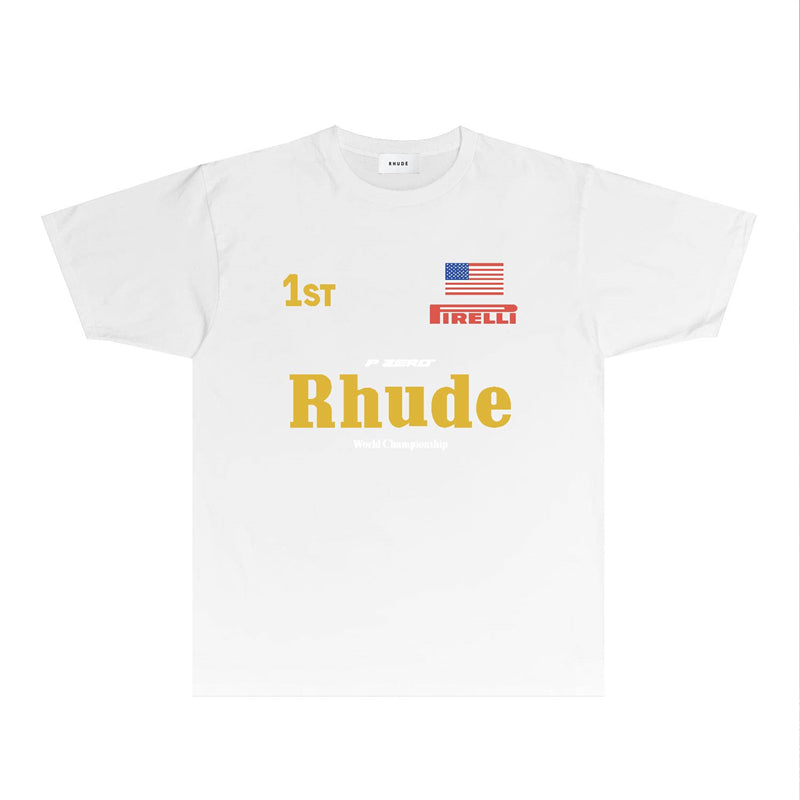 SOLLSALE-RHUDE fashion T-shirt