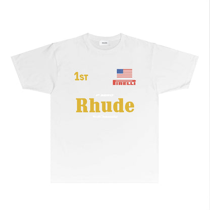 SOLLSALE-RHUDE fashion T-shirt