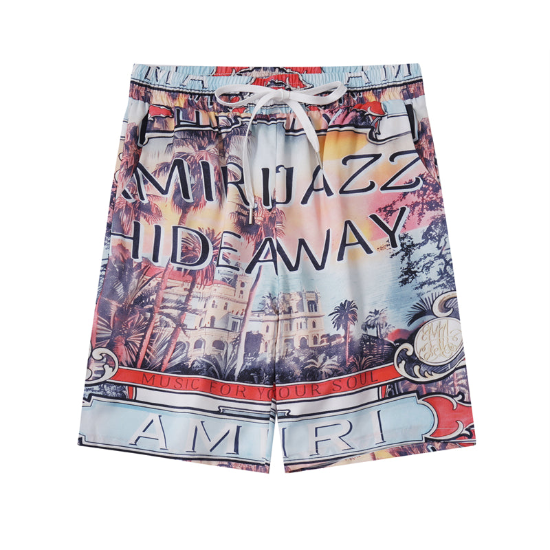 SOLLSALE-AMIRI silk shirt