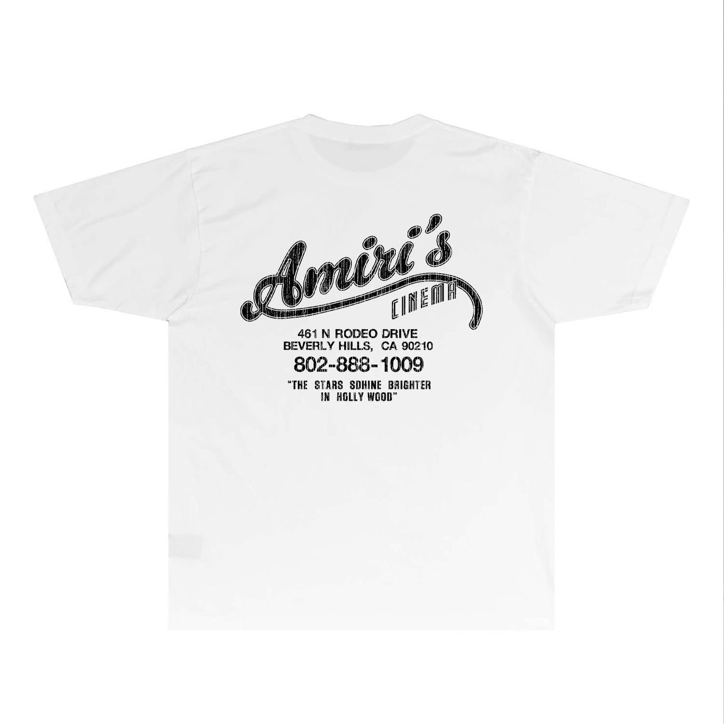SOLLSALE-AMIRI  fashion T-shirt