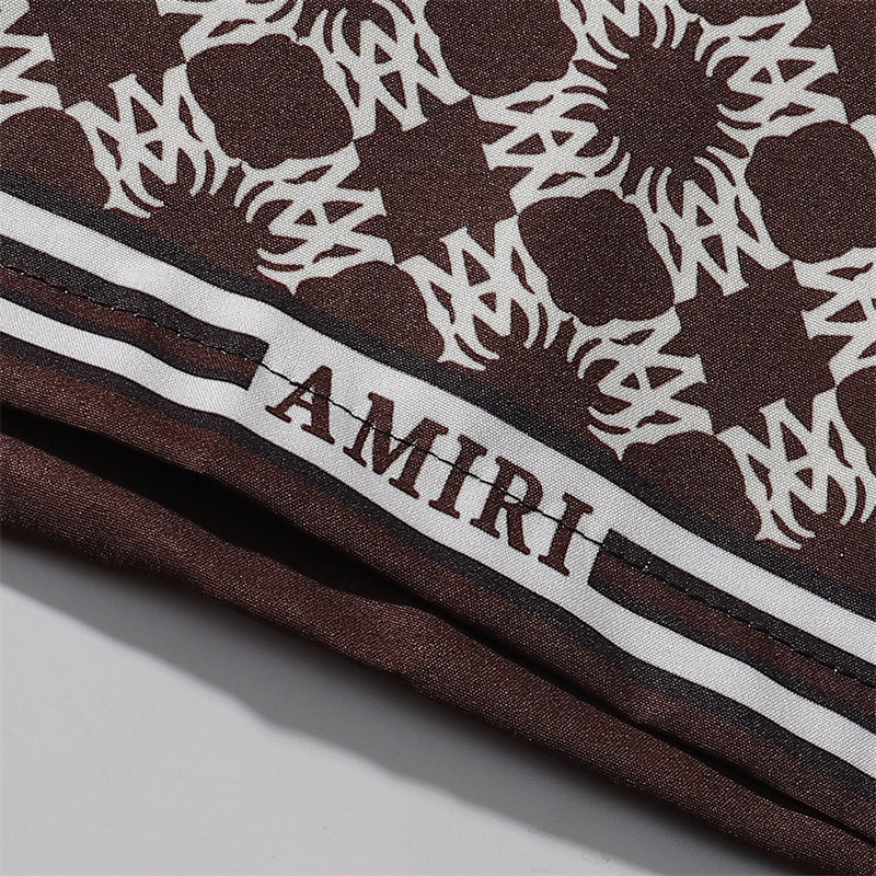 SOLLSALE-AMIRI silk shirt