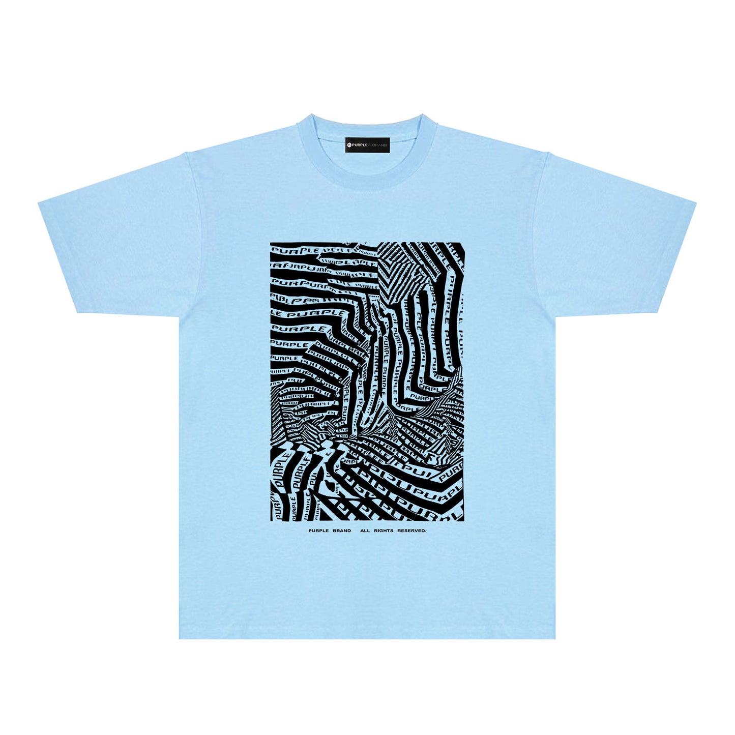 SOLLSALE-PURPLE  fashion T-shirt