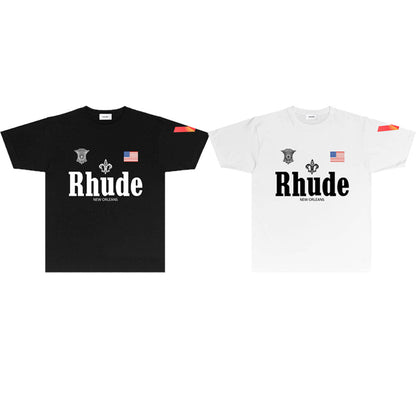 SOLLSALE-RHUDE fashion T-shirt