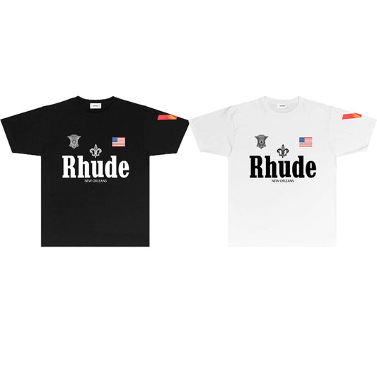 SOLLSALE-RHUDE fashion T-shirt