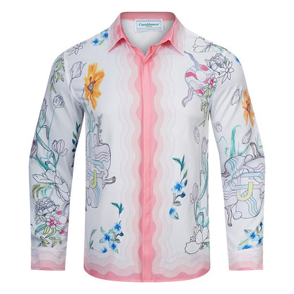 SOLLSALE-Casablanca silk shirt