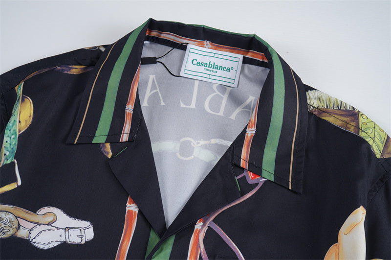 SOLLSALE-Casablanca silk shirt