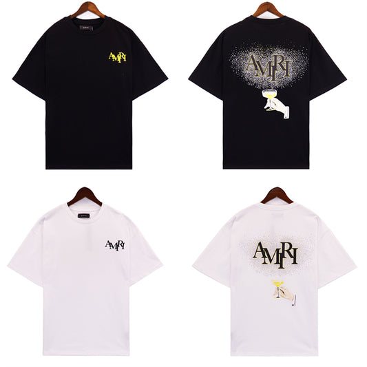 SOLLSALE-AMIRI  fashion T-shirt