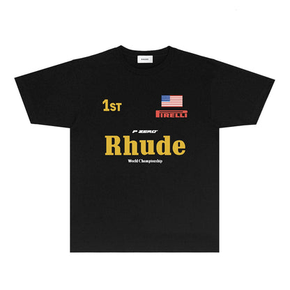 SOLLSALE-RHUDE fashion T-shirt
