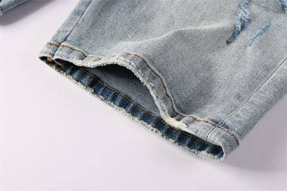 SOLLSALE-AMIRI  Fashion Denim shorts 6010