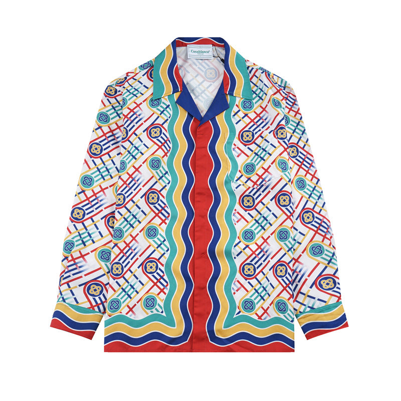 SOLLSALE-Casablanca silk shirt