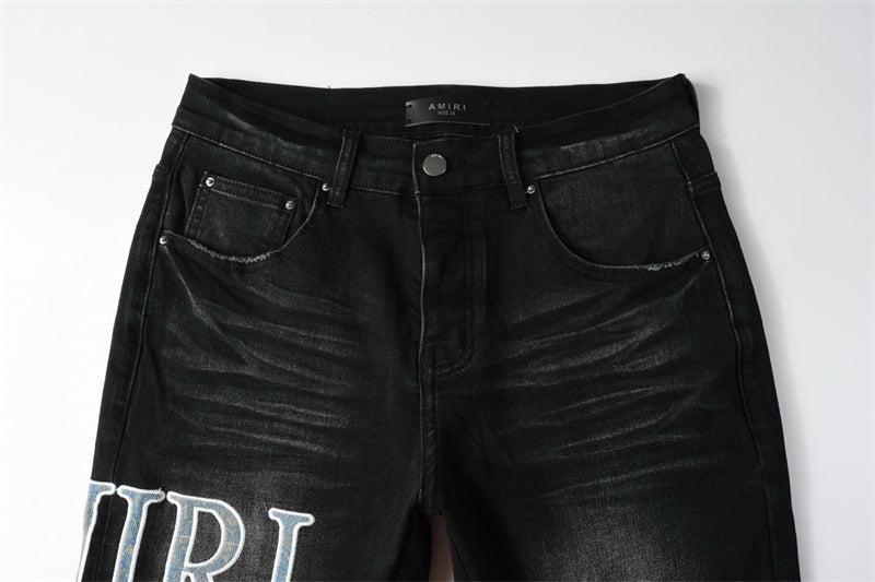 SOLLSALE-AMIRI  Fashion Denim shorts 6005