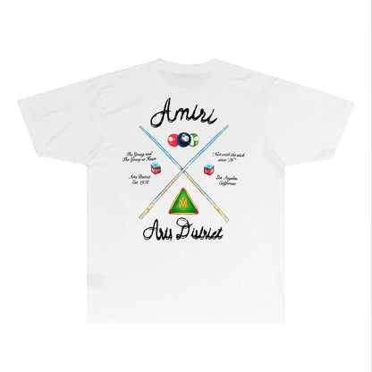 SOLLSALE-AMIRI  fashion T-shirt