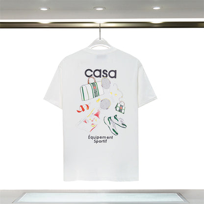 SOLLSALE-Casablanca fashion T-shirt