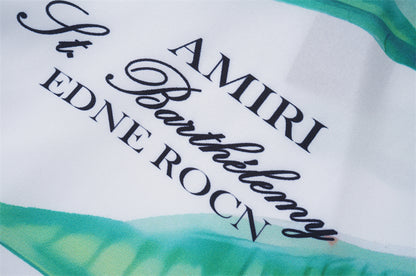 SOLLSALE-AMIRI silk shirt