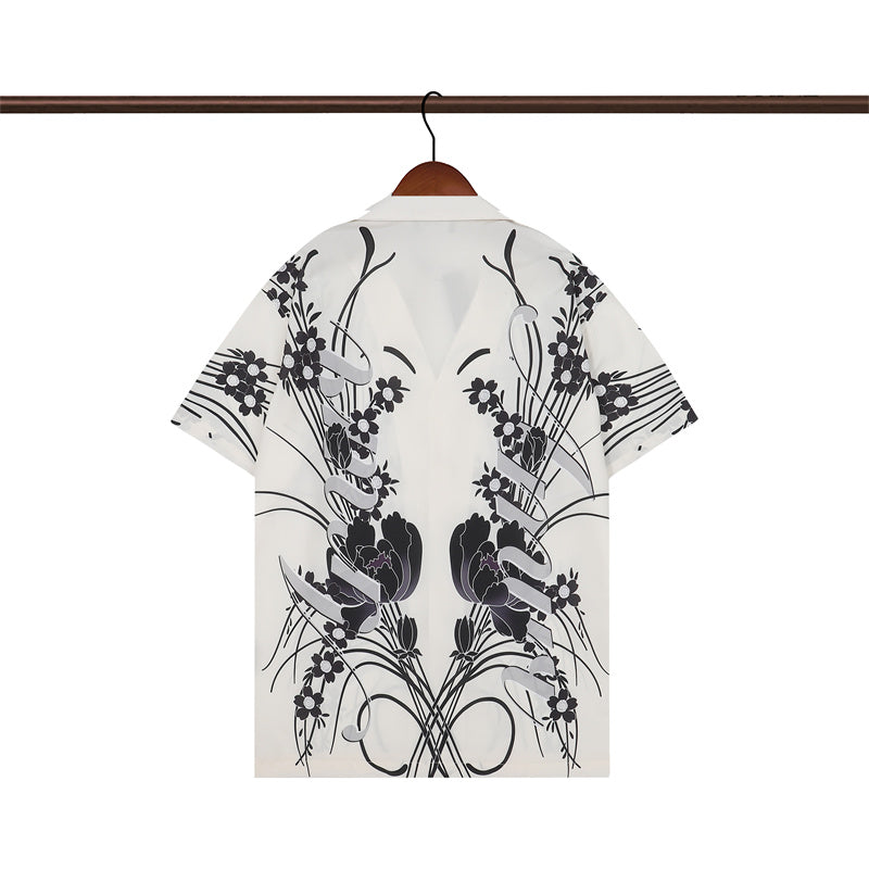 SOLLSALE-AMIRI silk shirt