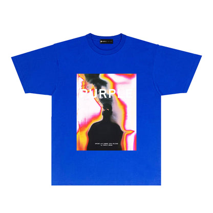 SOLLSALE-PURPLE  fashion T-shirt