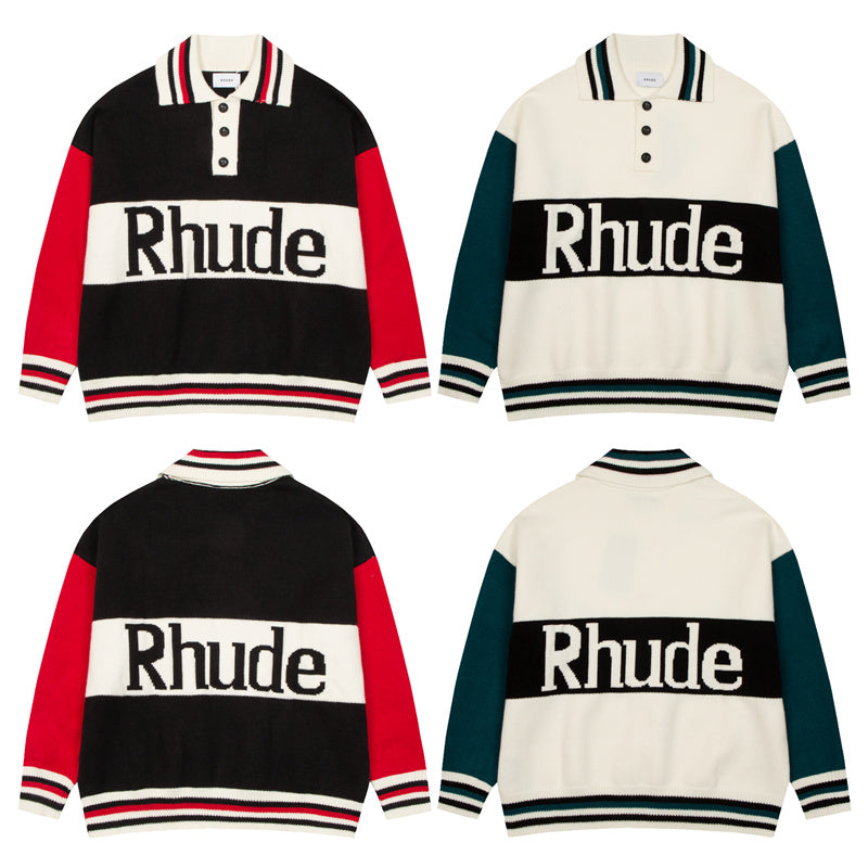 SOLLSALE-RHUDE knitted sweater