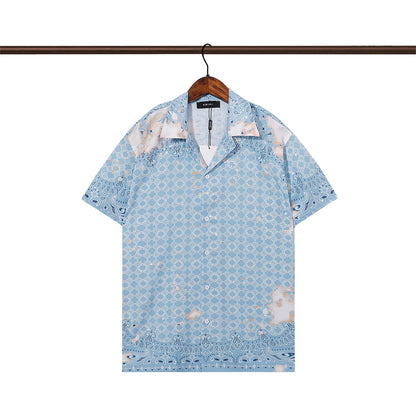 SOLLSALE-AMIRI silk shirt