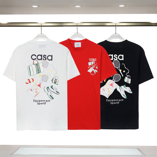 SOLLSALE-Casablanca fashion T-shirt