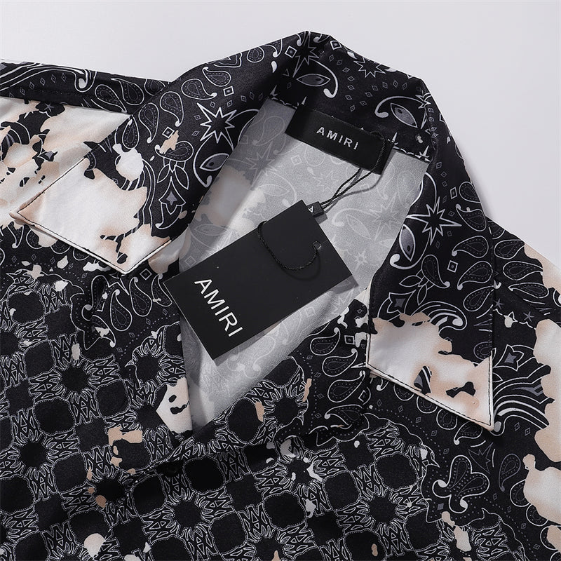 SOLLSALE-AMIRI silk shirt