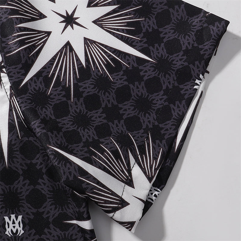 SOLLSALE-AMIRI silk shirt