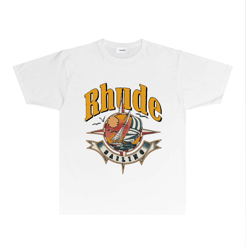 SOLLSALE-RHUDE fashion T-shirt