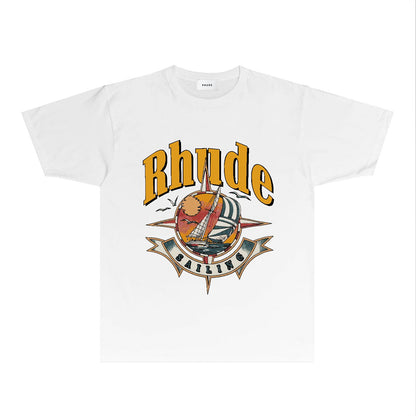 SOLLSALE-RHUDE fashion T-shirt
