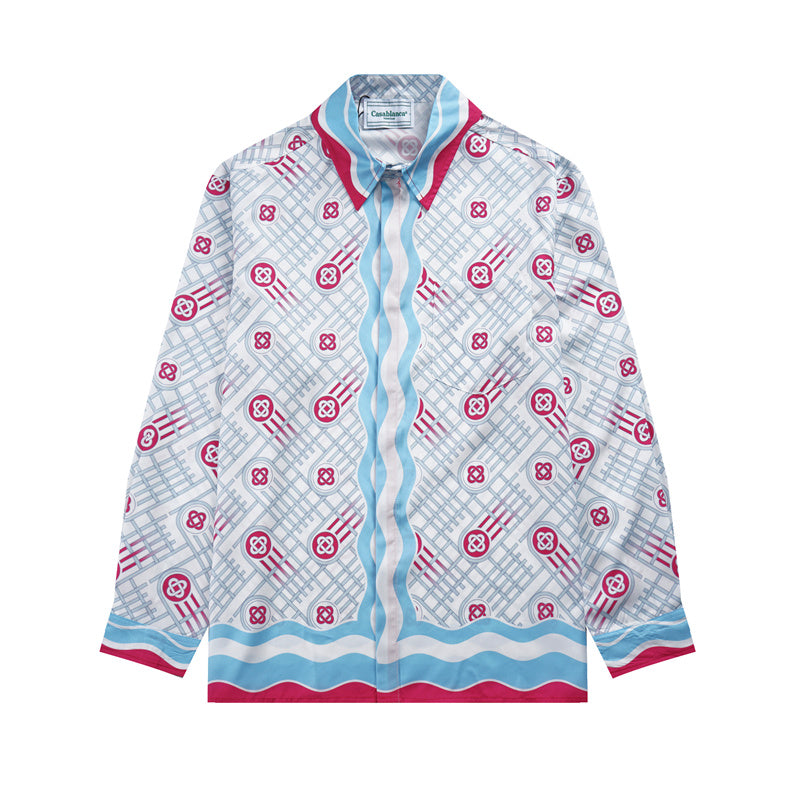 SOLLSALE-Casablanca silk shirt