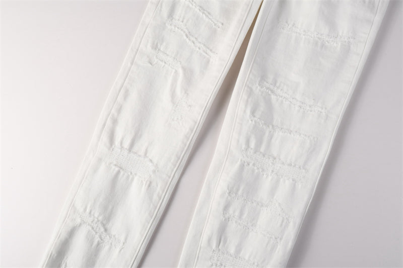 SOLLSALE-PURPLE  Fashion Jeans 9118