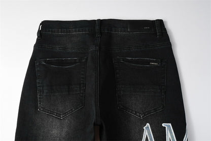 SOLLSALE-AMIRI  Fashion Denim shorts 6005