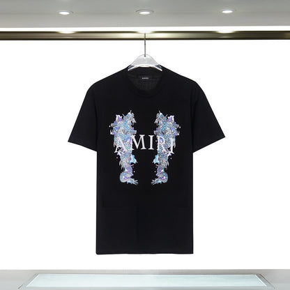 SOLLSALE-AMIRI  fashion T-shirt