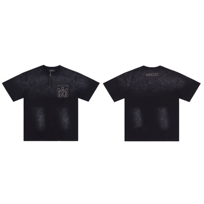 SOLLSALE-AMIRI fashion T-shirt