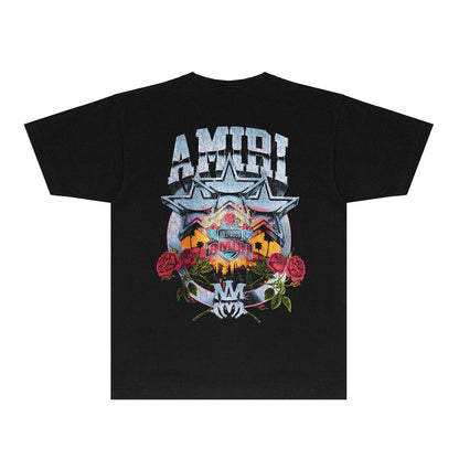 SOLLSALE-AMIRI  fashion T-shirt