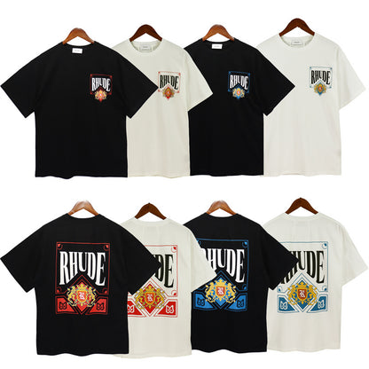 SOLLSALE-RHUDE fashion T-shirt