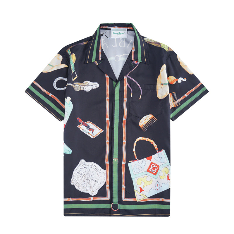 SOLLSALE-Casablanca silk shirt