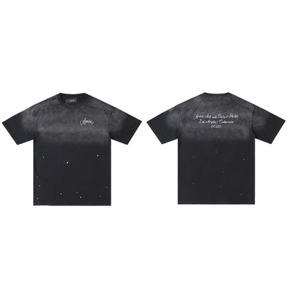SOLLSALE-AMIRI fashion T-shirt