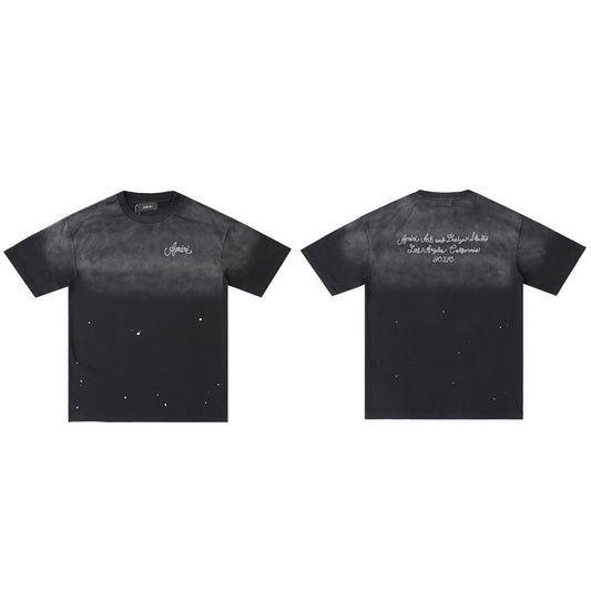 SOLLSALE-AMIRI fashion T-shirt