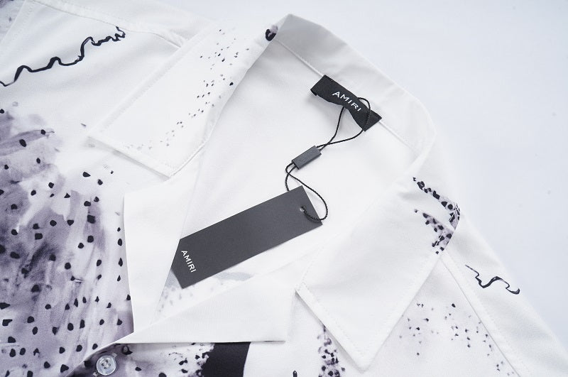 SOLLSALE-AMIRI silk shirt