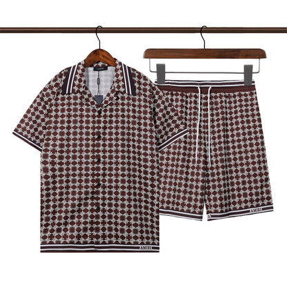 SOLLSALE-AMIRI silk shirt
