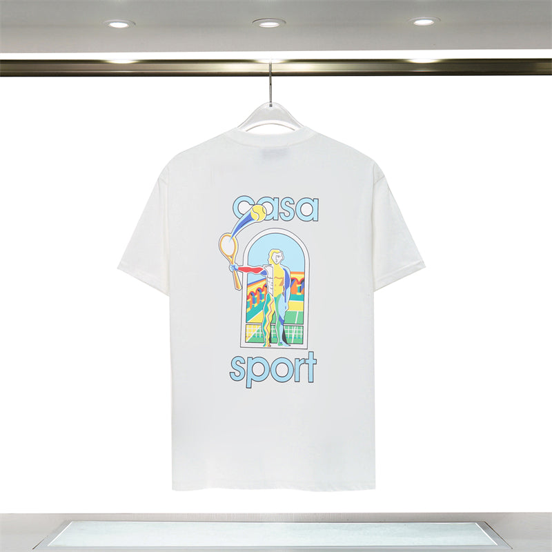 SOLLSALE-Casablanca fashion T-shirt