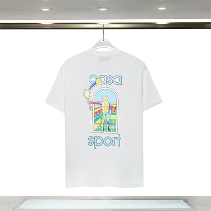 SOLLSALE-Casablanca fashion T-shirt