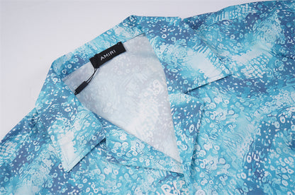 SOLLSALE-AMIRI silk shirt