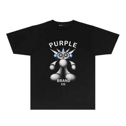 SOLLSALE-PURPLE  fashion T-shirt