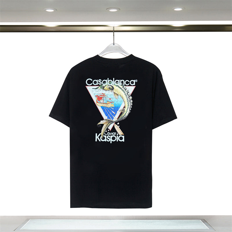 SOLLSALE-Casablanca fashion T-shirt