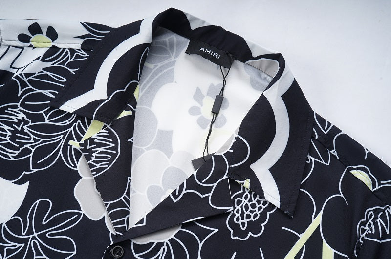 SOLLSALE-AMIRI silk shirt